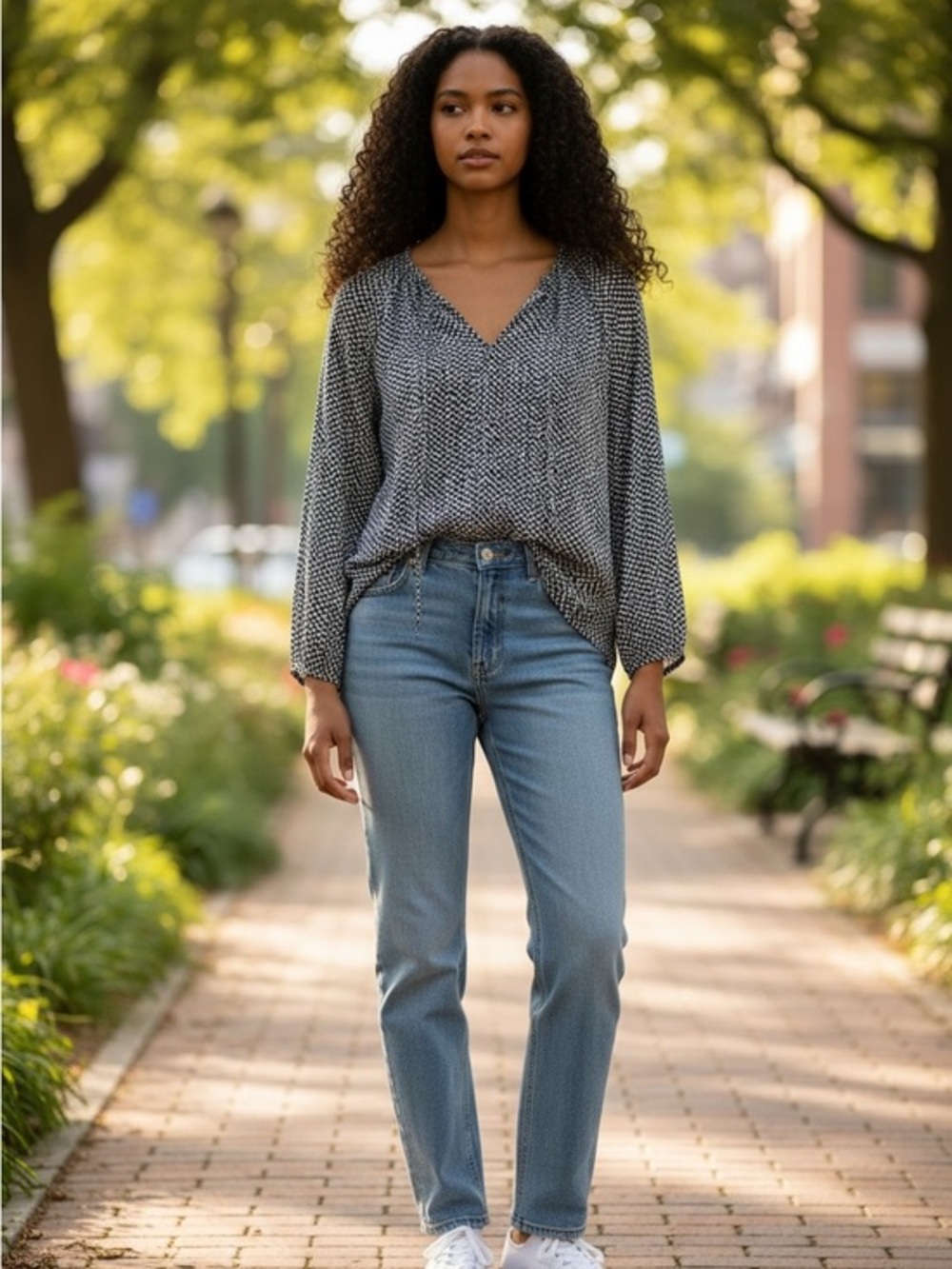 Gap Sheer Blouse